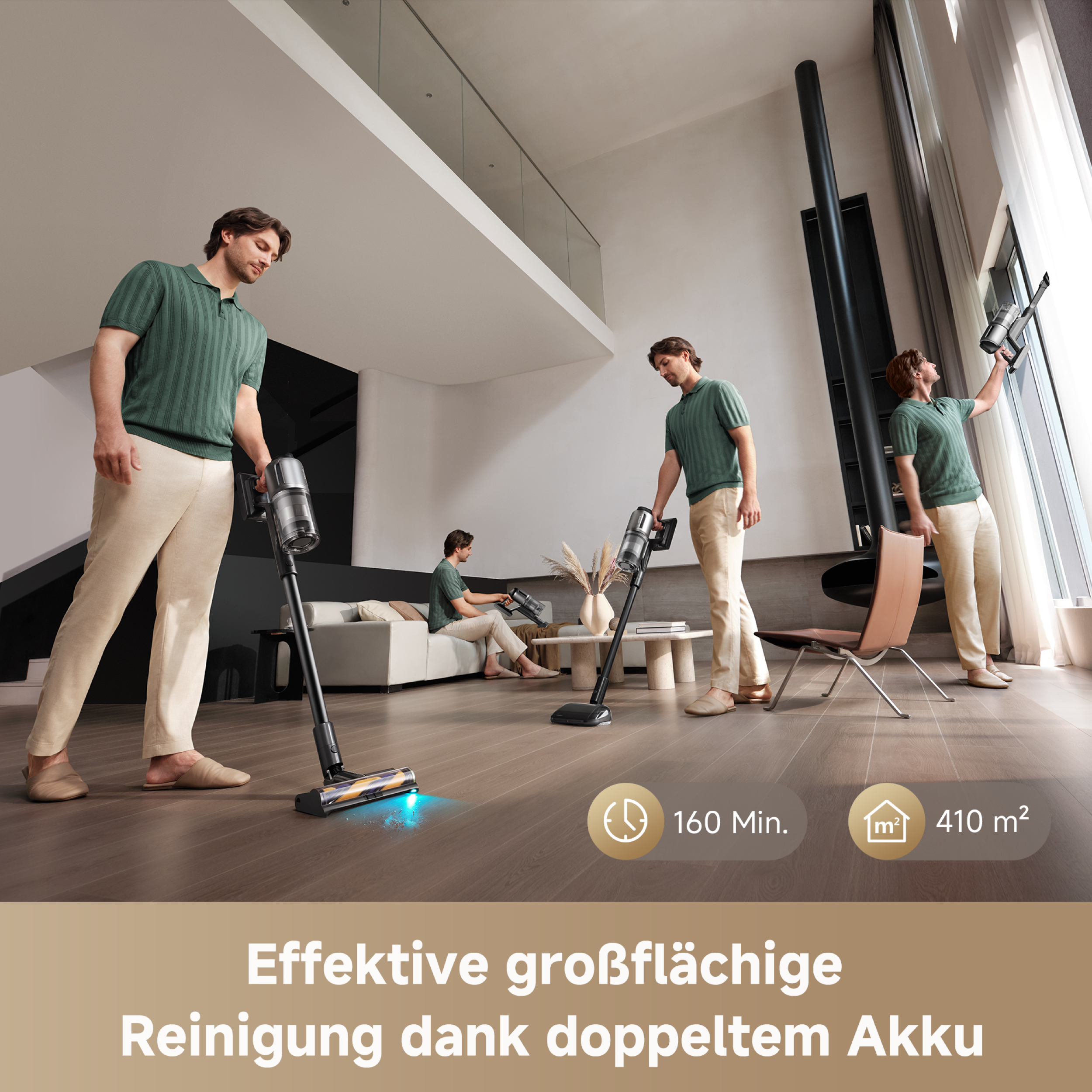 Das Bose-Logo und die Worte 'Smart Soundbar' stehen auf grauem Hintergrund.