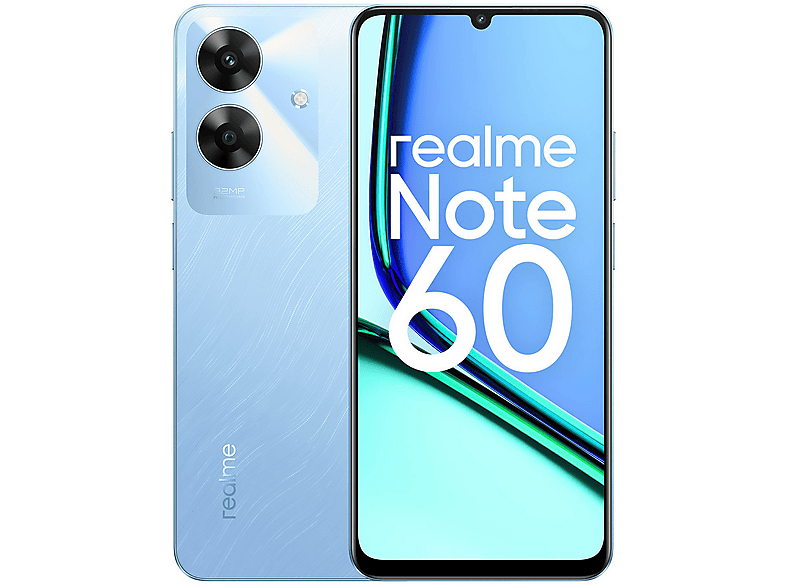 realme Note 60 6+128Gb, 128 GB, Blue Smartphone