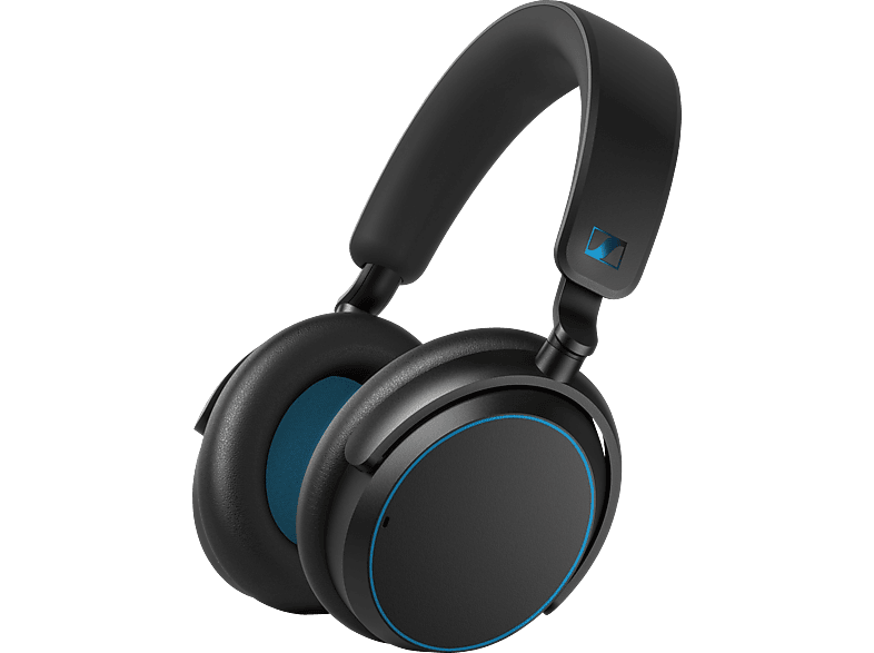 SENNHEISER ACCENTUM Wireless Blues, Over-ear Wireless-Kopfhörer Bluetooth Schwarz/Blau
