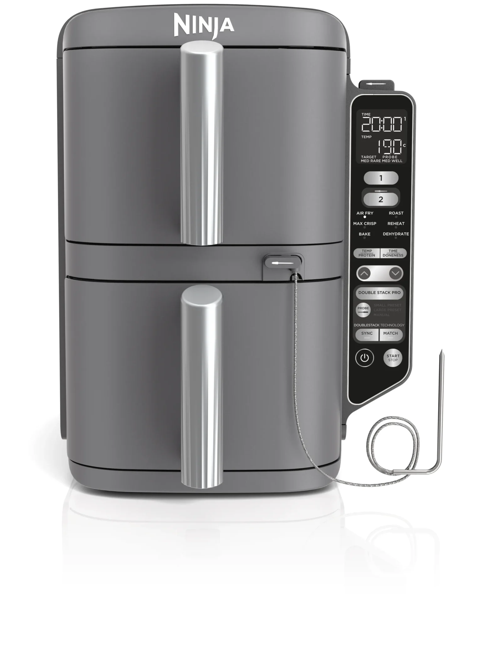 NINJA SL451EU Emeletes Dual Zone 9,5l + Maghőmérő