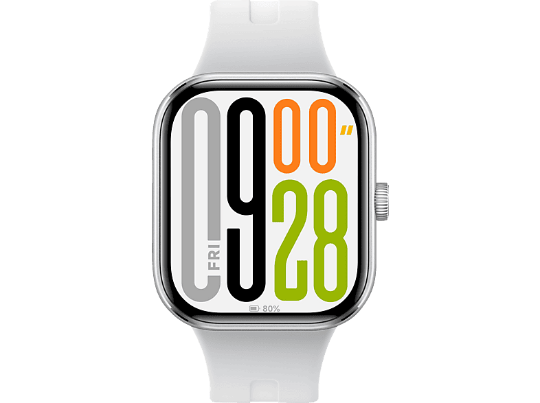 XIAOMI Redmi Watch 5 Smartwatch Aluminium Thermoplastisches Polyurethan / Kunststoff, 20-200 mm, Silver Gray