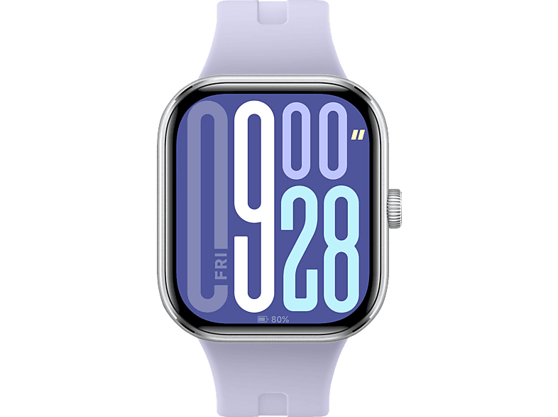 XIAOMI Redmi Watch 5 Smartwatch Aluminium Thermoplastisches Polyurethan / Kunststoff, 20-200 mm, Lavender Purple