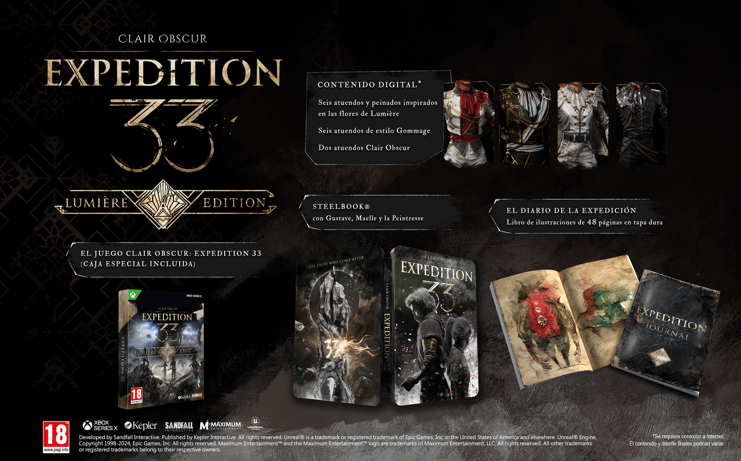 Xbox Series X Clair Obscur: Expedition 33 Edición Lumière