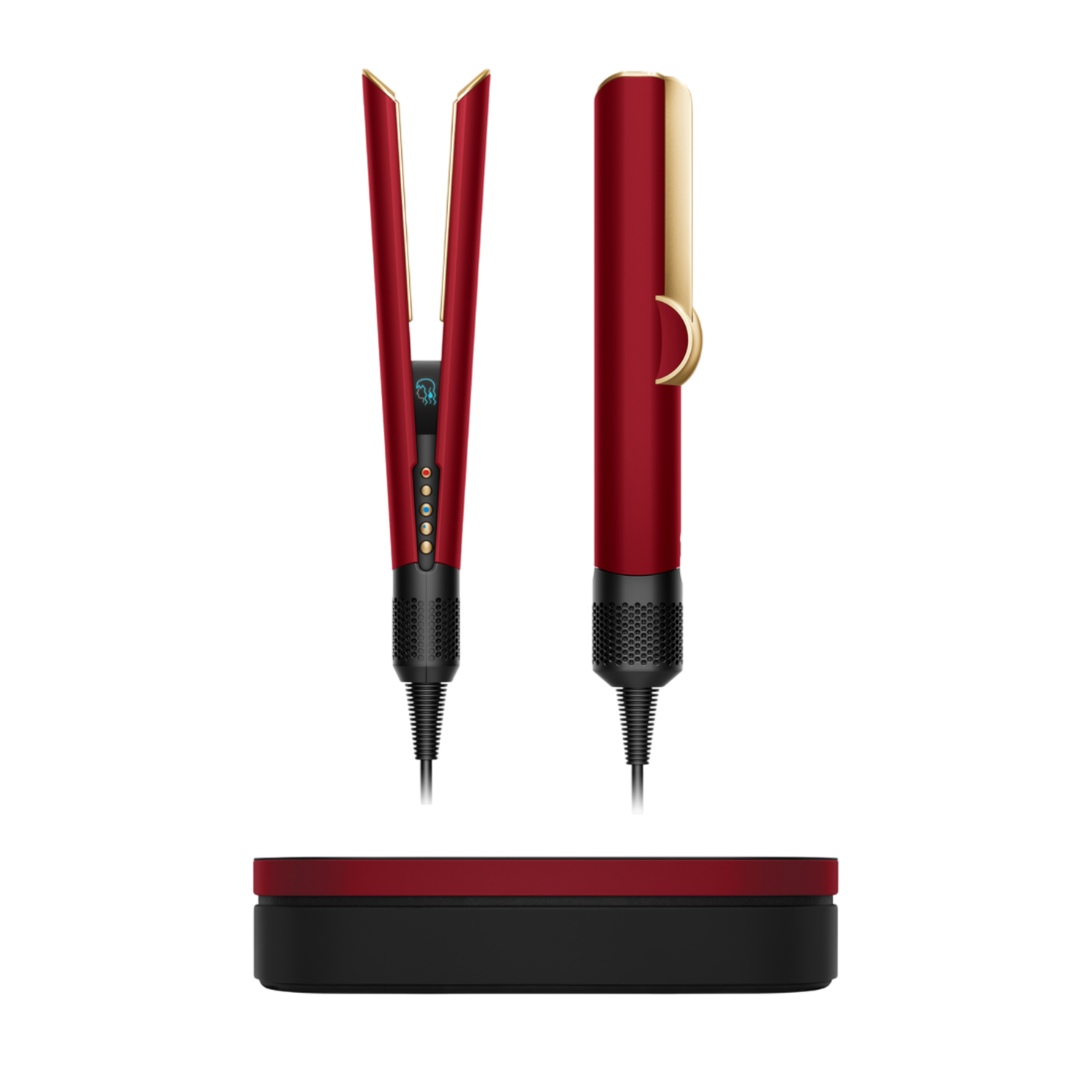 Dyson Airstrait Stijltang Red Velvet / Gold