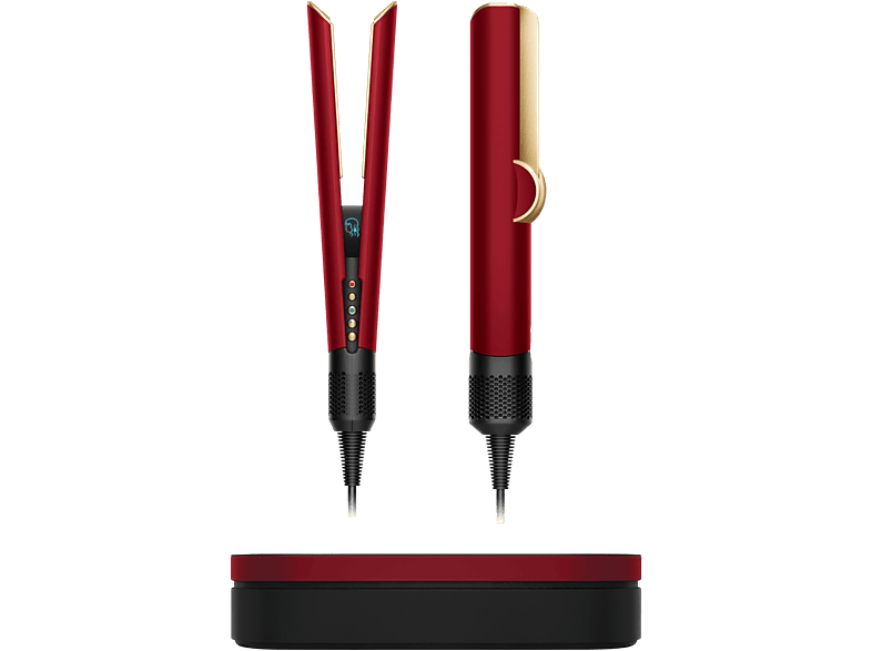 DYSON Airstrait Stijltang Red Velvet / Gold