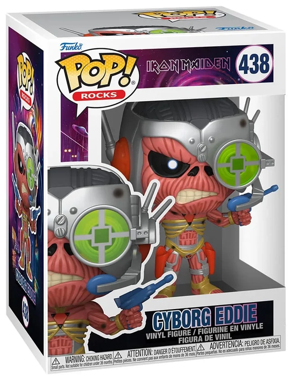 FUNKO POP Rocks: Iron Maiden Cyborg figura (FU80487)