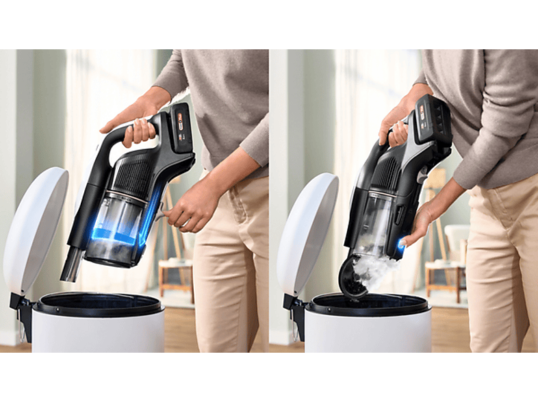 Bosch BCS1041WAC Unlimited 10 Staubsauger (0,4 l, Akkulaufzeit: 80 min., Weiß) — Foto 3 von 5