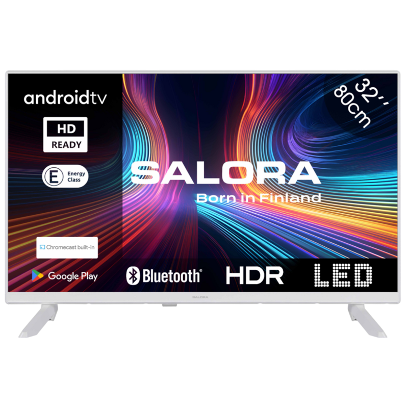 Salora 32HWA555 Téléviseur LED Smart TV 32 pouces HD Ready