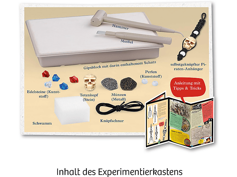 Thumbnail - KOSMOS Piratenschatz Experimentierkasten, Mehrfarbig