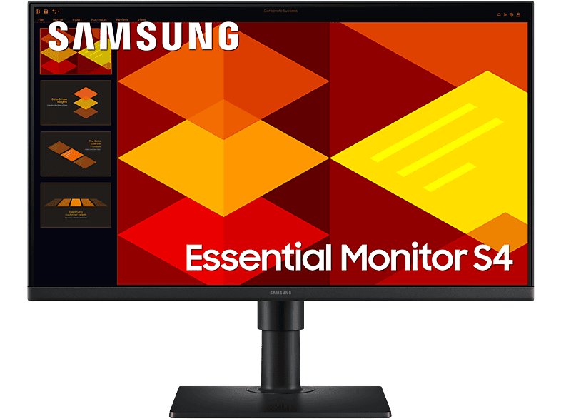 SAMSUNG LS24D406GAU 24 Full-HD Monitor (5 ms Reaktionszeit, 100 Hz)