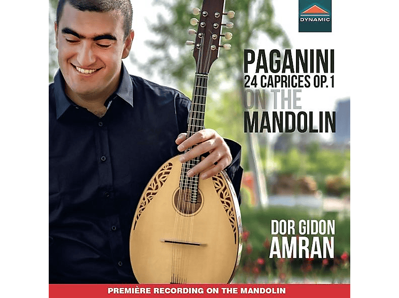 Dor Gidon Amran (mandoline) - Paganini: 24 Capricen op. 1 auf der Mandoline - (CD)