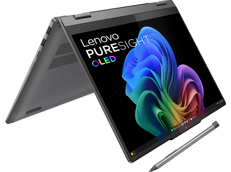 LENOVO IdeaPad 5x, Inkl. Lenovo Digital Pen 2, Copilot+ PC, Convertible, mit 14 Zoll Display Touchscreen, Qualcomm Snapdragon X Plus X1P-42-100 Prozessor, 16 GB RAM, 512 GB SSD, Qualcomm Adreno™ Onboard Graphics, LENOVO IdeaPad 5x, Inkl. Lenovo Digital Pen 2, Copilot+ PC, Convertible, mit 14 Zoll Display Touchscreen, Qualcomm Snapdragon X Plus X1P-42-100 Prozessor, 16 GB RAM, 512 GB SSD, Qualcomm Adreno™ Onboard Graphics,