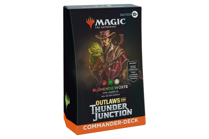 Magic: The Gathering Outlaws von Thunder Junction Commander Deck.