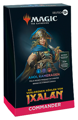 WIZARDS OF THE COAST Magic The Gathering - The Lost Caverns of Ixalan Commander-Deck (Einzelartikel) Sammelkarten