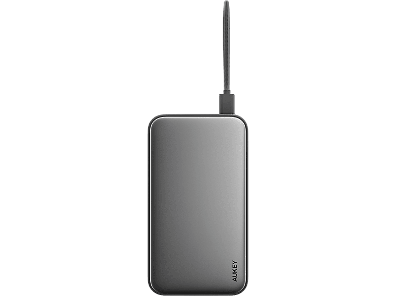 AUKEY PB-Y48-GY 100W 20000 mAh PD Dahili Type-C Kablolu Taşınabilir Şarj Cihazı