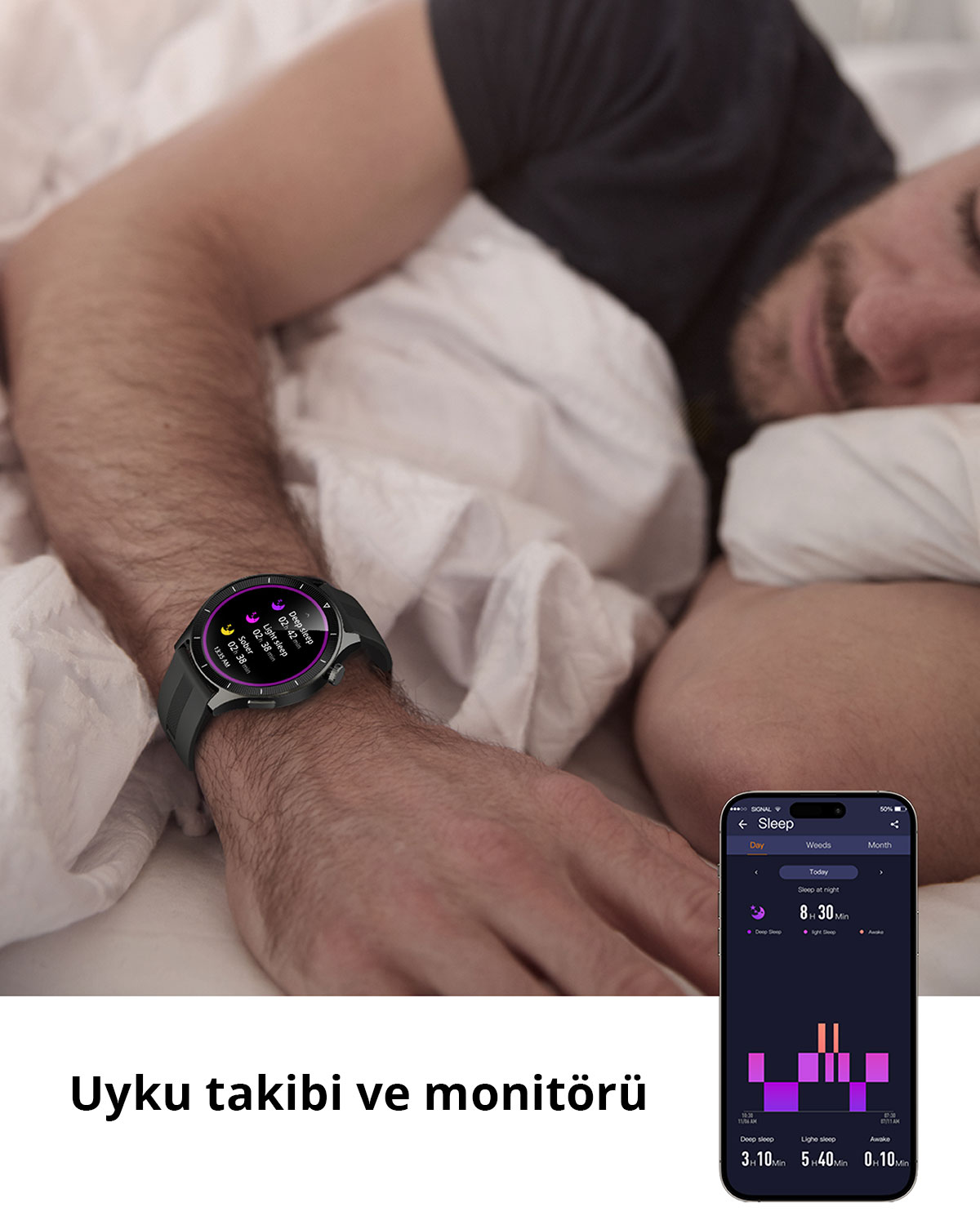 AUKEY SW-2P-GY Akıllı Saat Gri Fiyat & Özellik | MediaMarkt