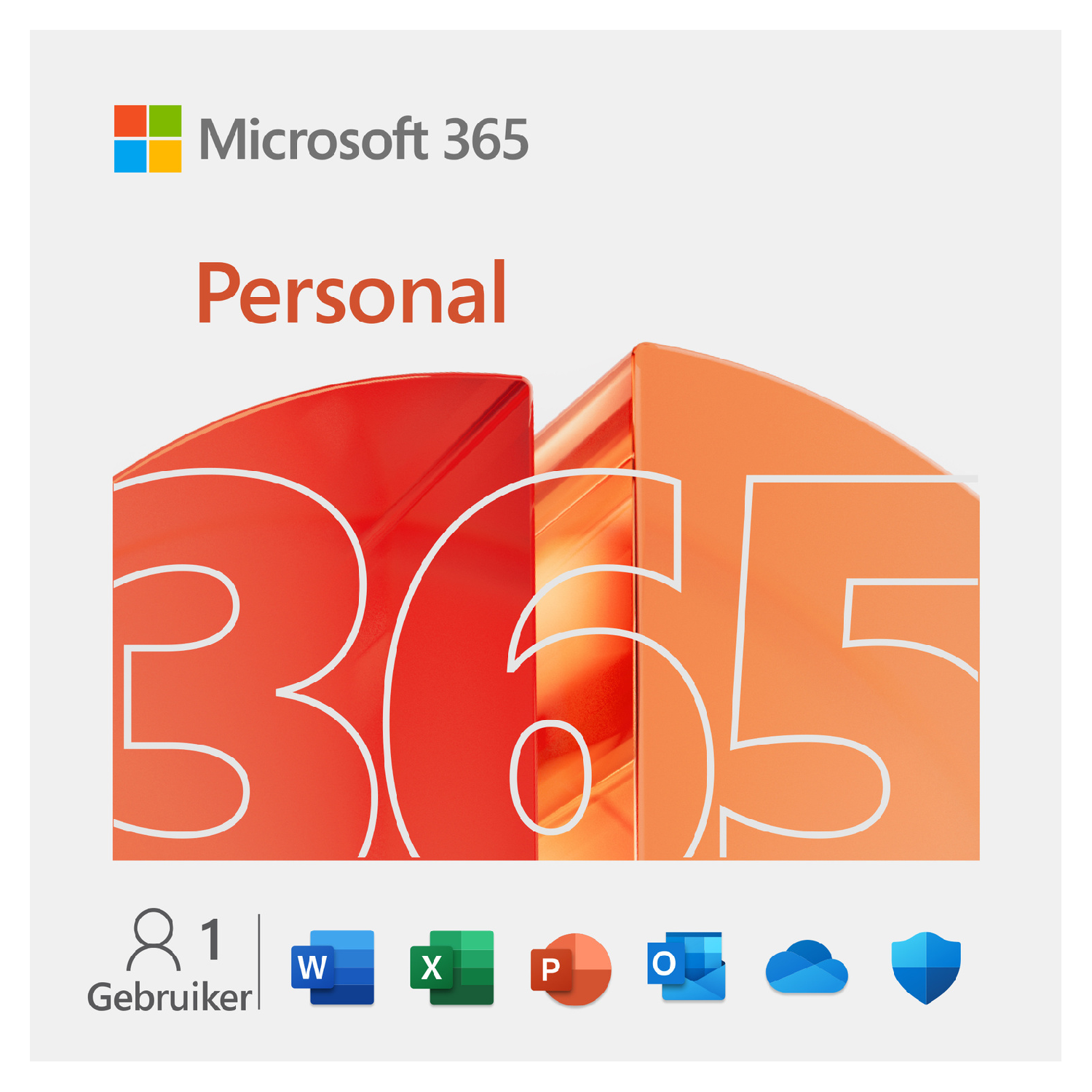 Microsoft Software Microsoft 365 Personal - Jaarabonnement 1 Gebruiker