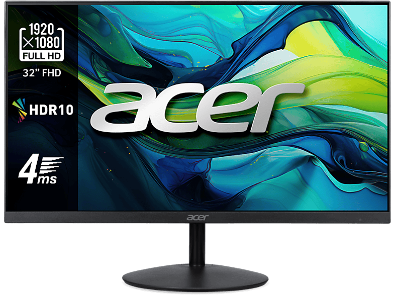 Acer SA322QKBMIIPX, 32 UHD4K, 60Hz, 4 ms, VA, 2x HDMI 2.0, FreeSync, Altavoces integrados