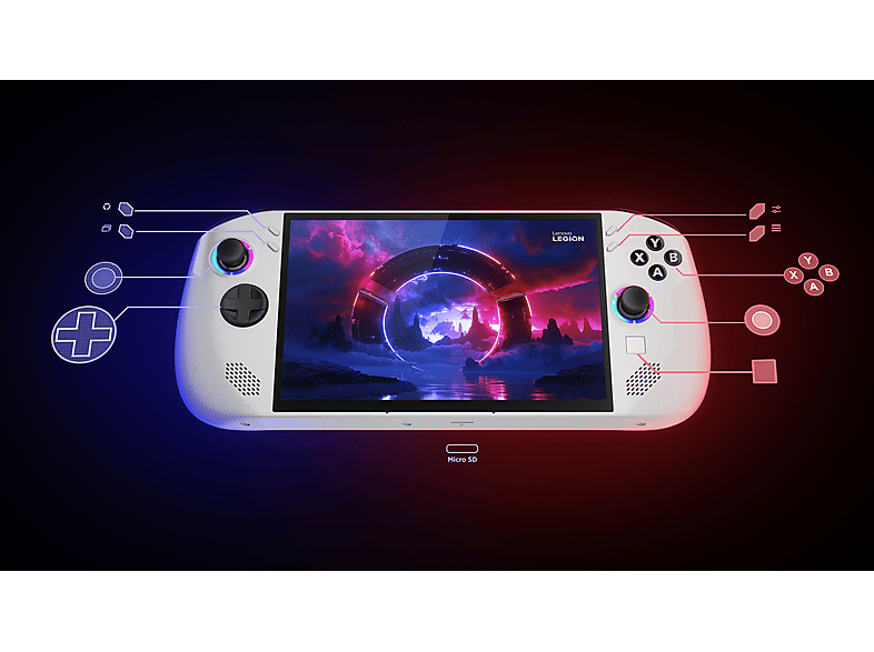 Lenovo Legion Go S 8ARP1 Ryzen Z2 Go 32GB 1TB SSD; Handheld----Gaming Handheld — Foto 5 von 5