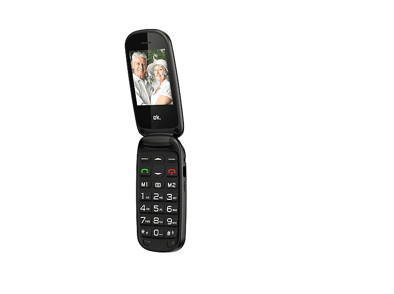 OK. OMP 121 Seniorenhandy, Schwarz