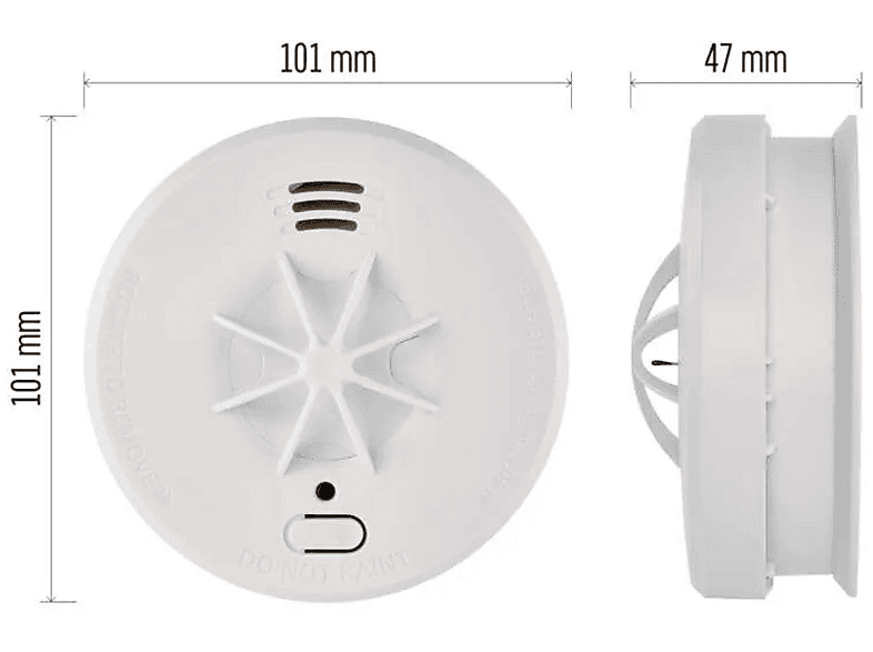 Detektor pożaru EMOS THS916A – zdjęcie 2