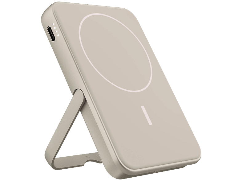 Fresh 'n Rebel Magnetic Wireless Powerbank 5000 mAh Silky Sand