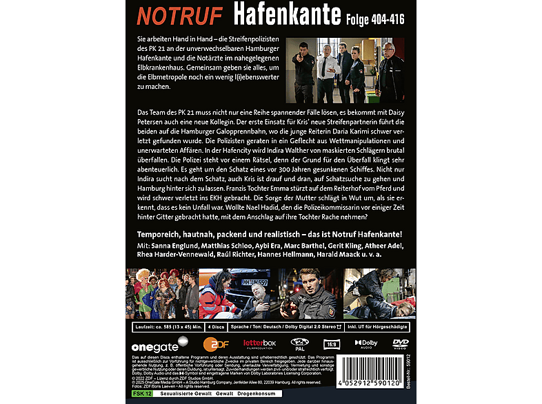 Thumbnail - Notruf Hafenkante 32 (Folge 404-416) DVD