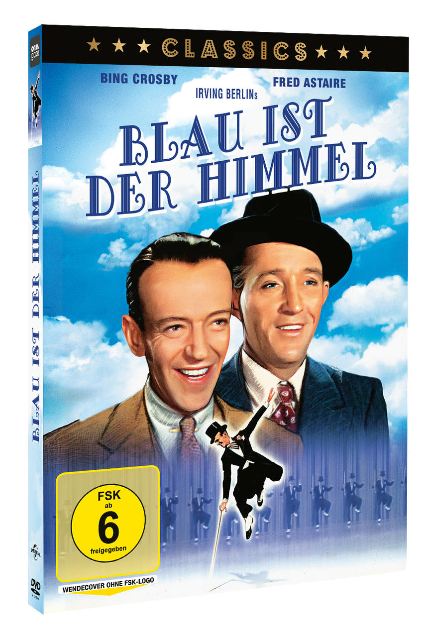 DVD-Cover mit zwei Männern. Der Titel 'Blau Ist Der Himmel' ist sichtbar.