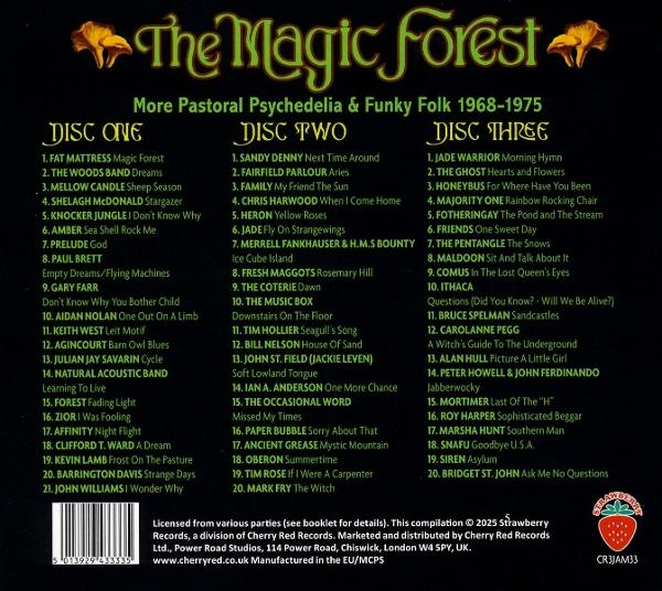 Albumcover für 'The Magic Forest', eine Zusammenstellung psychedelischer und funky Folk-Musik von 1968-1975.