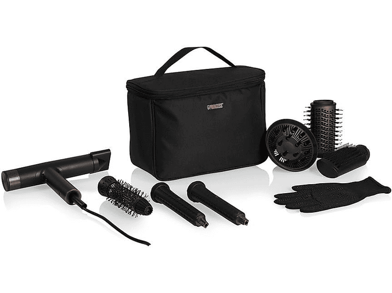 Princess 01.529205.01.001 Profi-Airstyler Haarföhn Schwarz (2000 Watt) — Foto 4 von 5