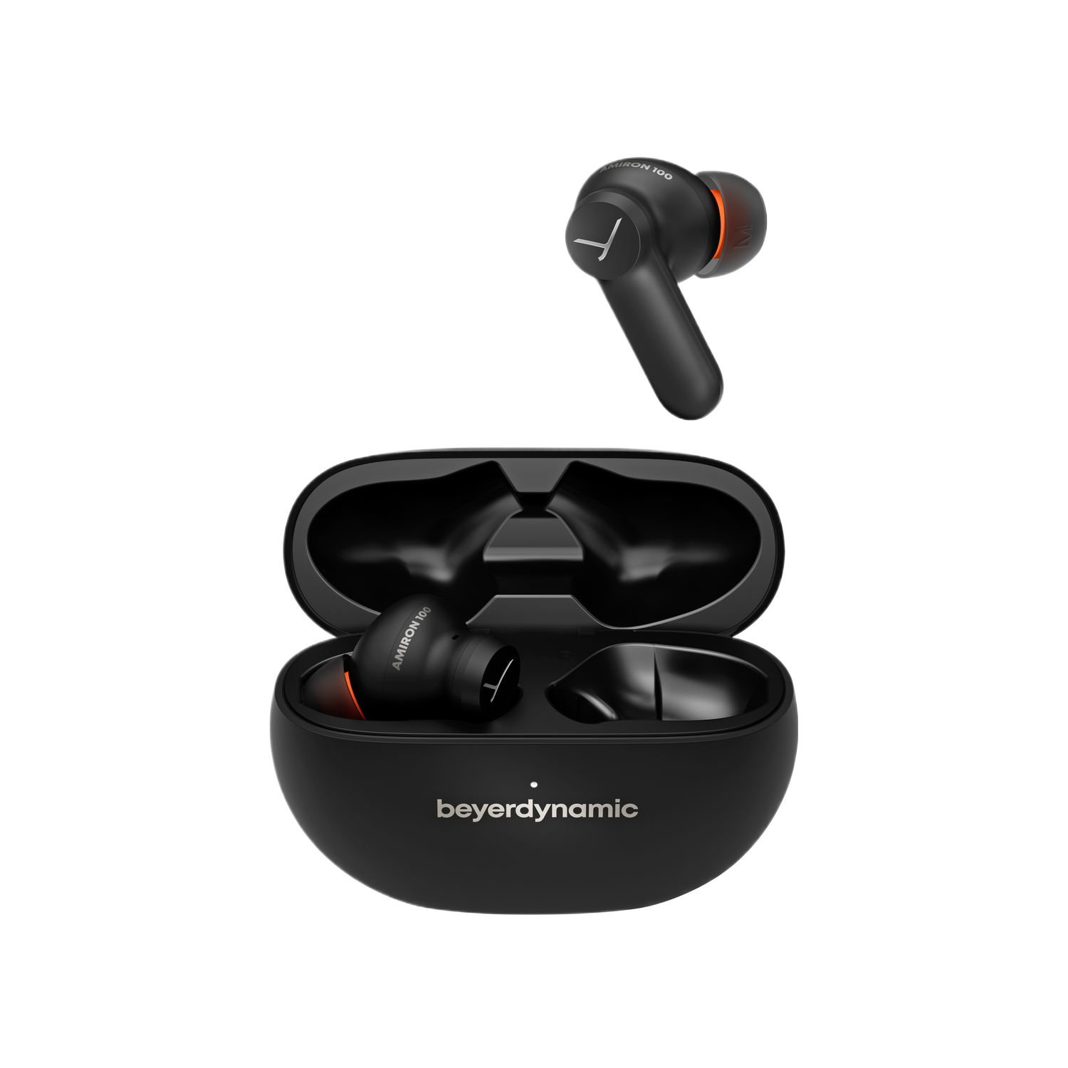Beyerdynamic Amiron 100 Bluetooth Open-ear Hoofdtelefoon Zwart Oordopjes Zwart