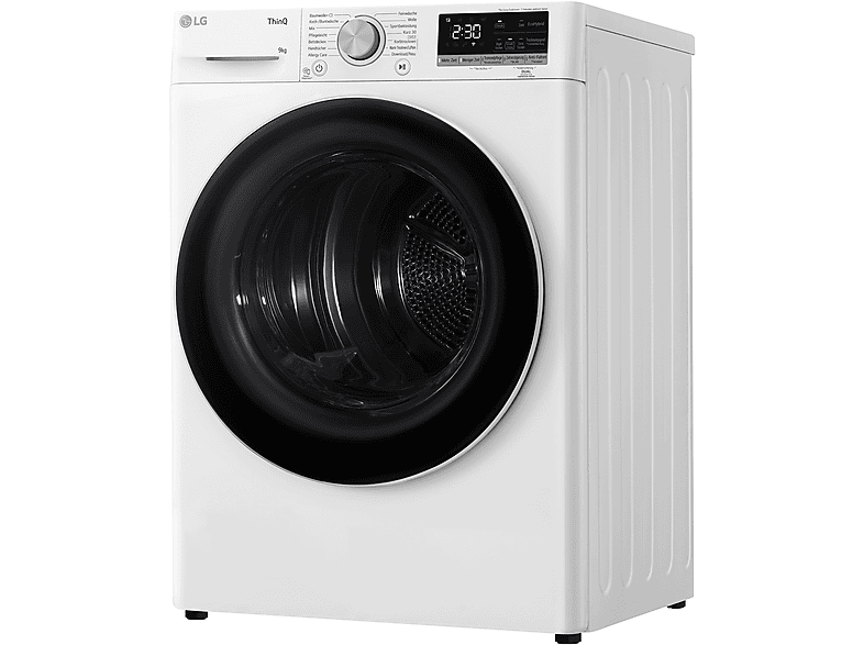 LG V9R09TC Wärmepumpentrockner Vivace (9 kg, Weiß)