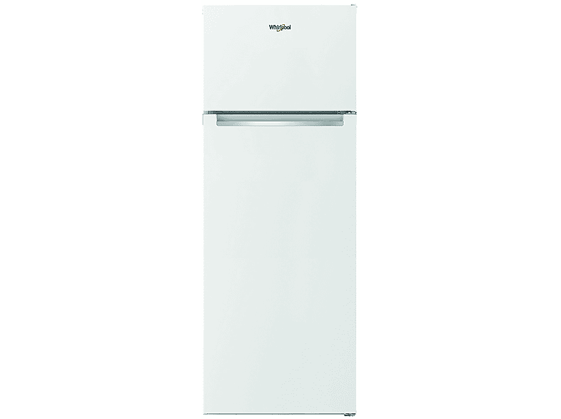 FRIGORIFERO DOPPIA PORTA WHIRLPOOL W55T1 612W, Capacità netta totale 250 l, Rumorosità: 37 dB(A), 4 ripiani, Dimensioni: L 54 cm A 160,6 P 57,4 cm, Bianco, Classe E