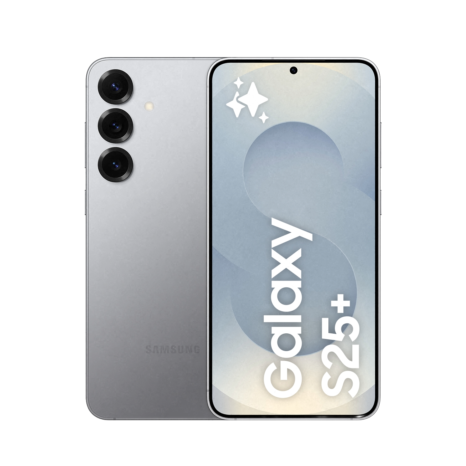 Móvil - Samsung Galaxy S25 Plus, Silver, 256 GB, 12 GB RAM, 6.7" WQHD+ con IA , Snapdragon 8, 4900 mAh, Android 15