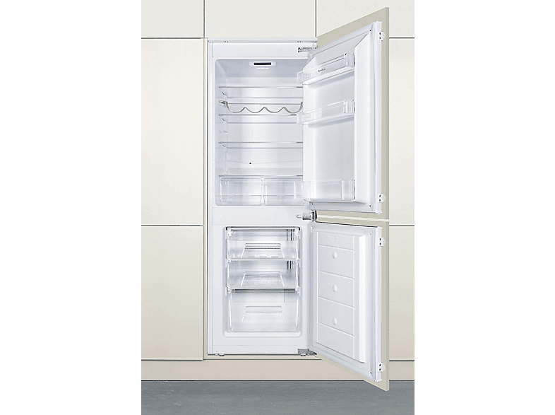 AMICA EKGCS 385 901 Kühlgefrierkombination (E, 202 l, 1574 mm hoch, Weiß)
