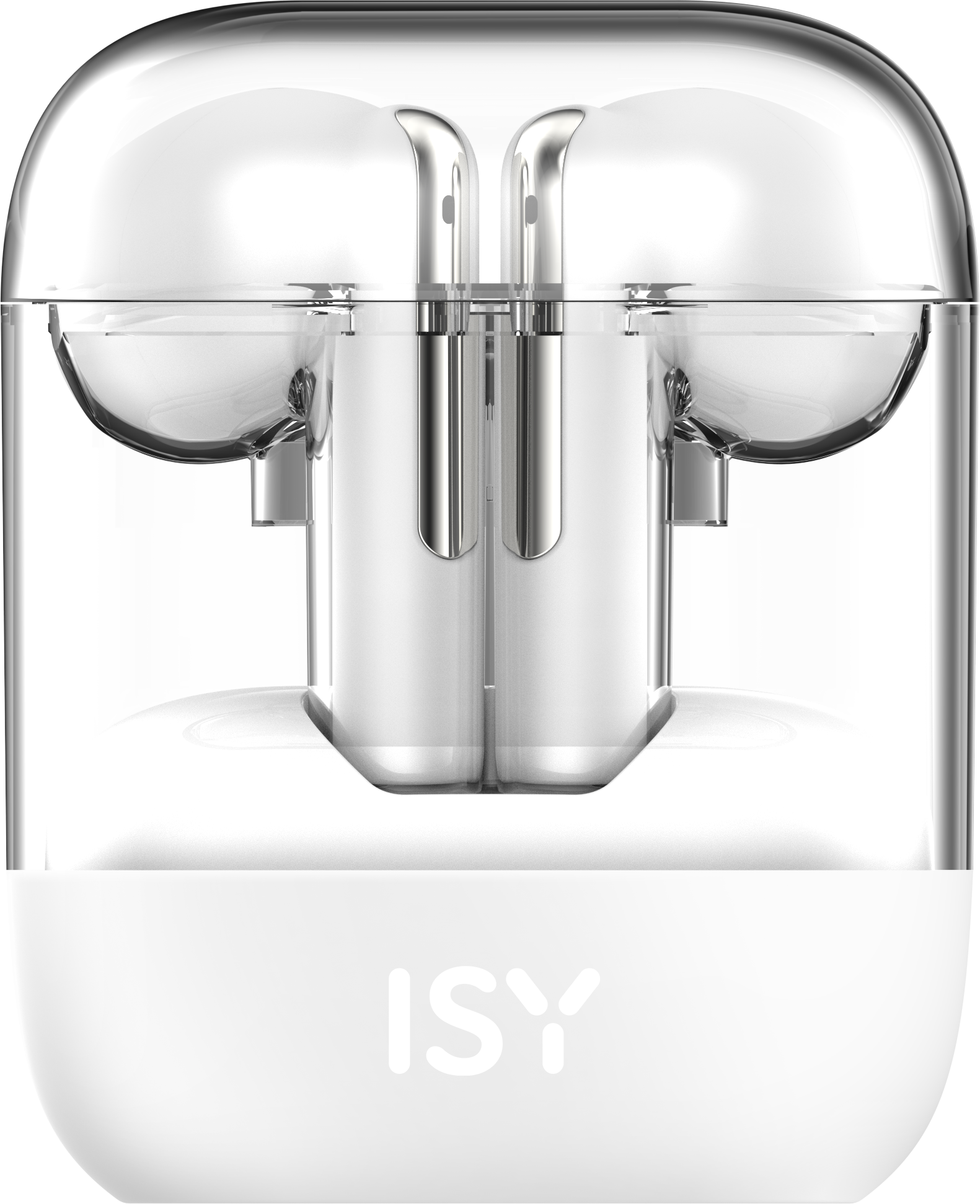 ISY 2V230124 TWS vezeték nélküli fülhallgató mikrofonnal, fehér (ITW-7000-WT)
