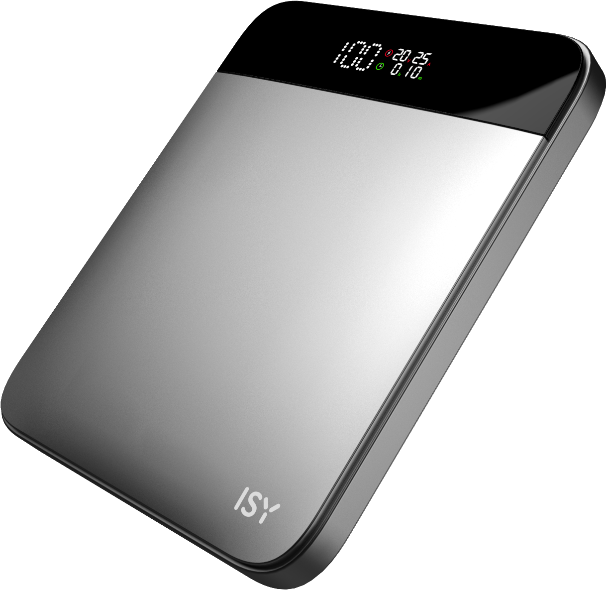 ISY 2V230137 Laptop Powerbank, 20000 mAh, PD100W, 2x USB-A, USB Type-C, szürke (INP-1000)