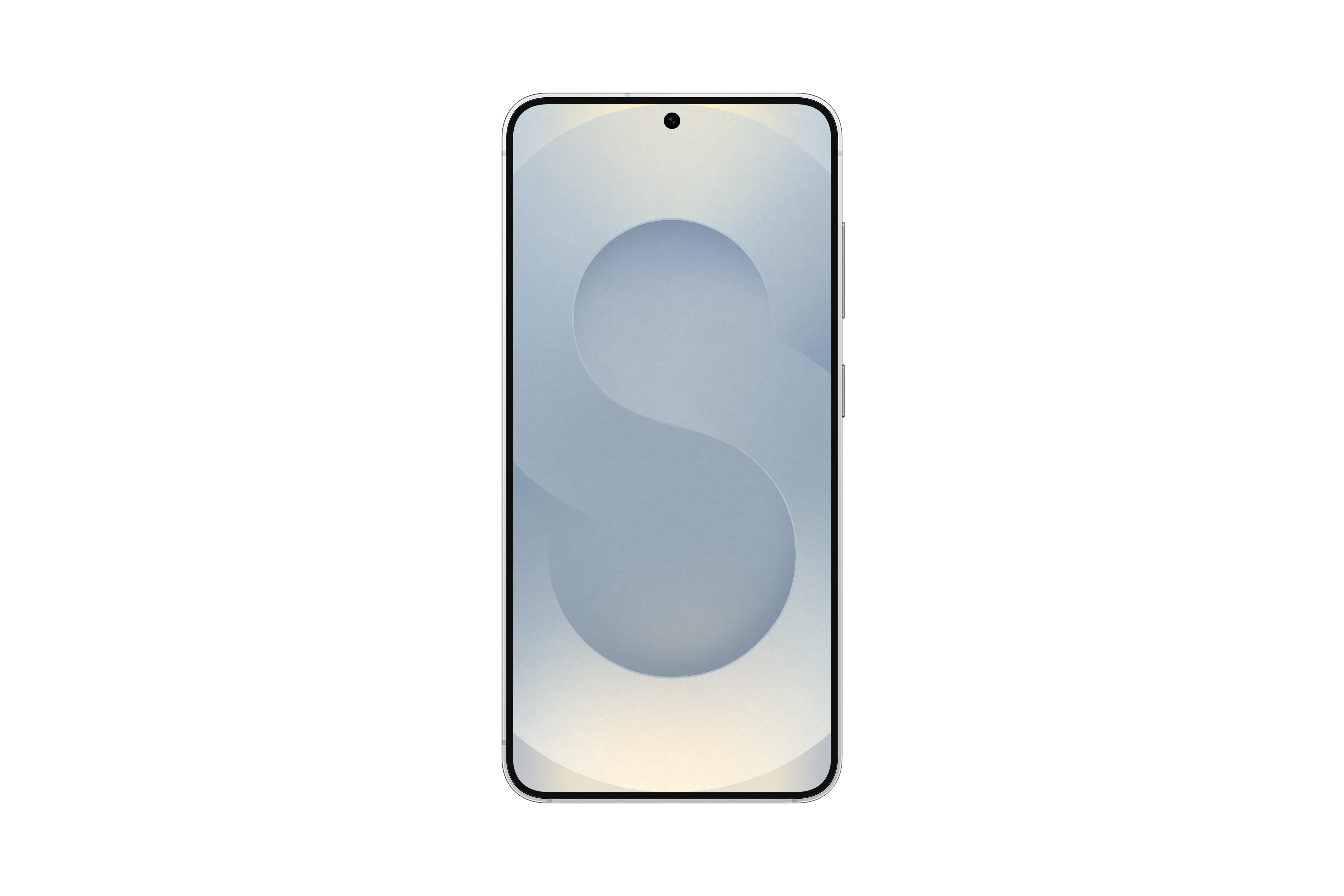 Ein Smartphone-Bildschirm auf schwarzem Hintergrund.