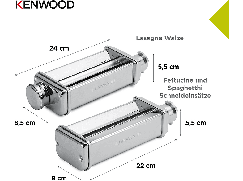 Kenwood Pasta-Set max980ME; Nudelwalze — Foto 4 von 5