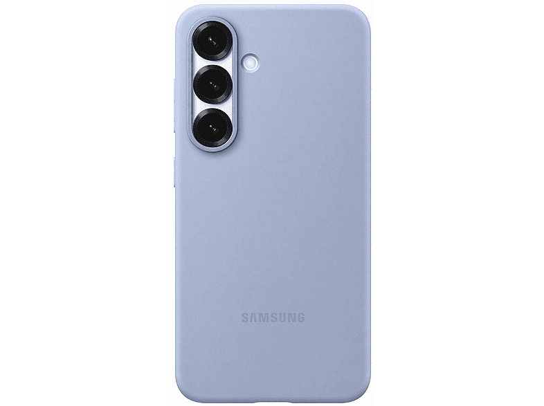 Samsung Silicone Case, Cover per Galaxy S25,Light Blue