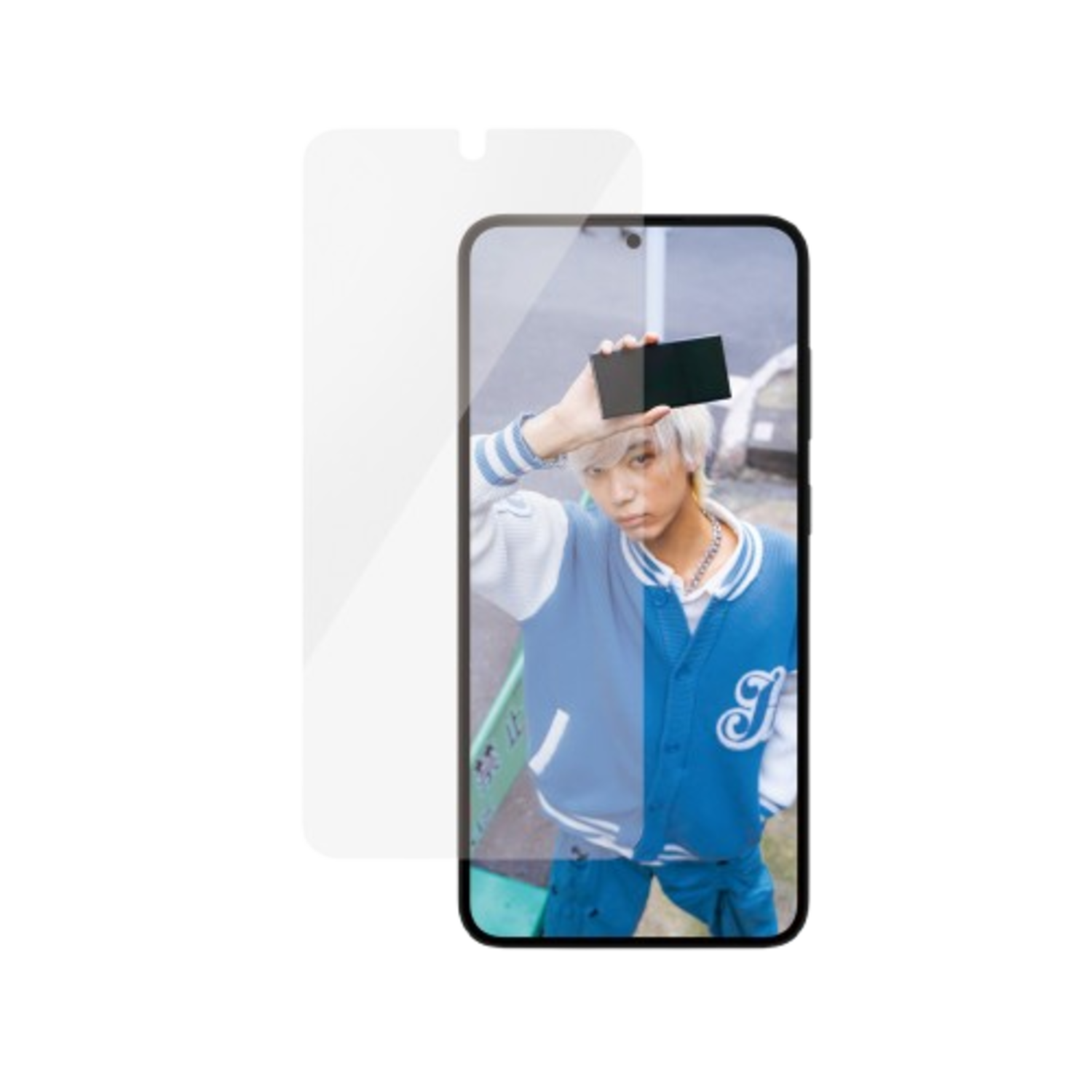 Panzerglass Ceramic Ultra-wide Fit Screenprotector Voor Samsung Galaxy S 2025 Plus Transparant