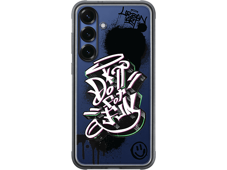 SAMSUNG Flipsuit Rugged Case, Backcover, Samsung, Galaxy S25+, Black