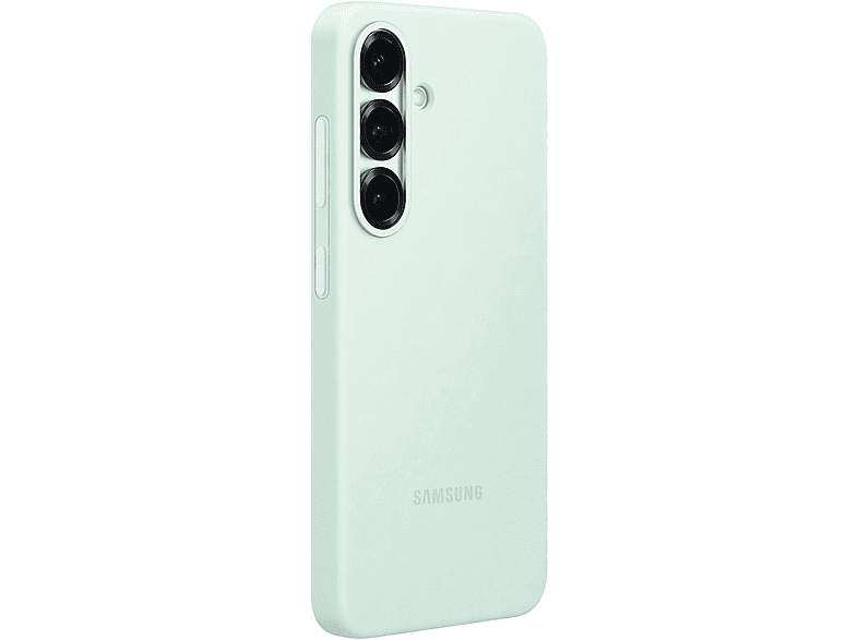 SAMSUNG Silicone Case, Backcover, Samsung, Galaxy S25, Mint