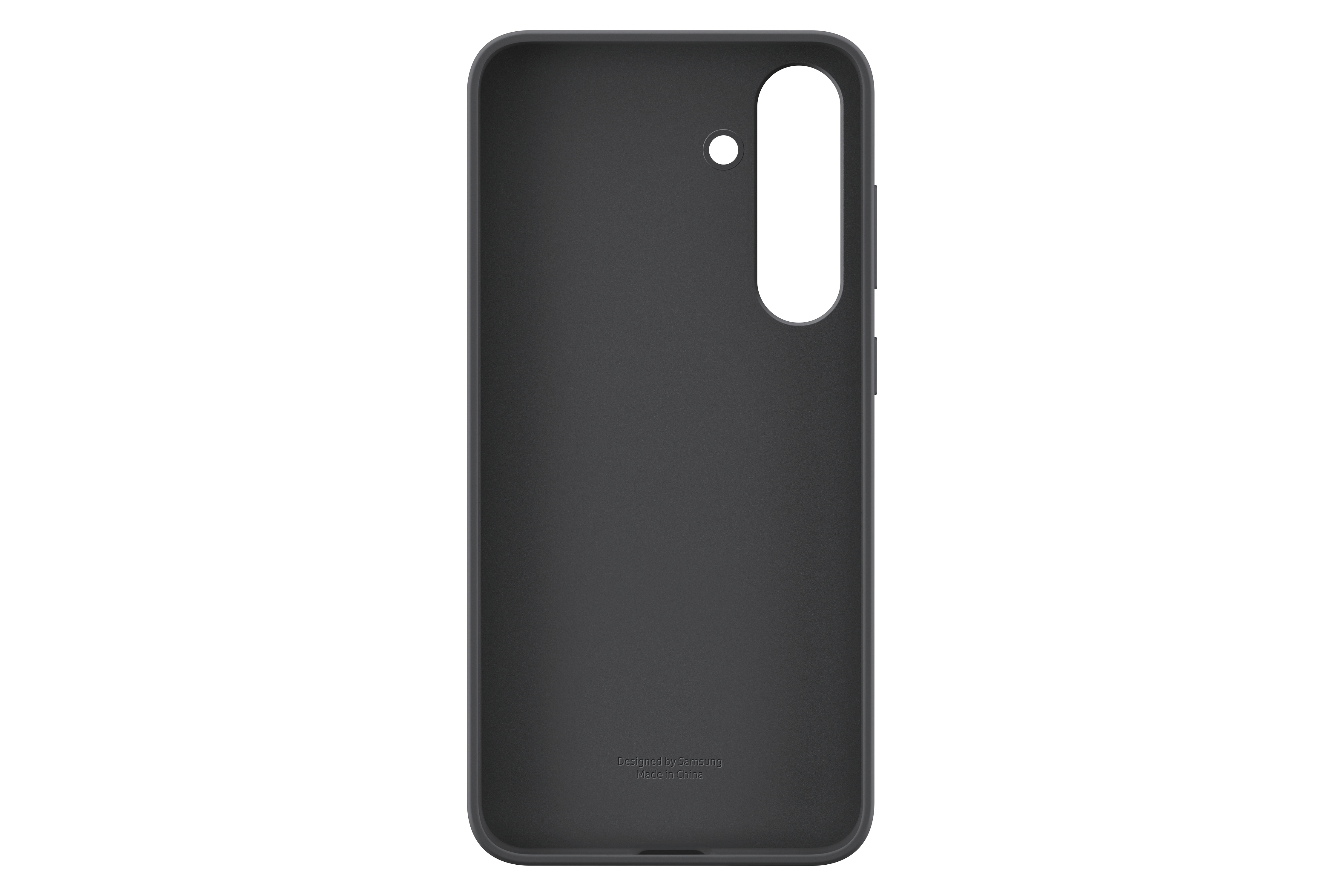 Eine schwarze Telefonhülle.