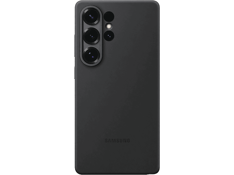 SAMSUNG Silicone Case, Backcover, Samsung, Galaxy S25 Ultra, Black