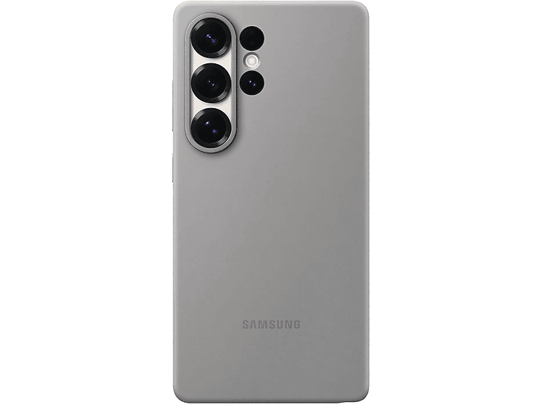 SAMSUNG Silicone Case, Backcover, Samsung, Galaxy S25 Ultra, Gray