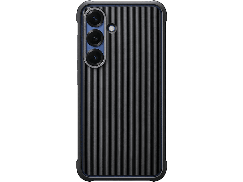 SAMSUNG Rugged Case, Backcover, Samsung, Galaxy S25, Black