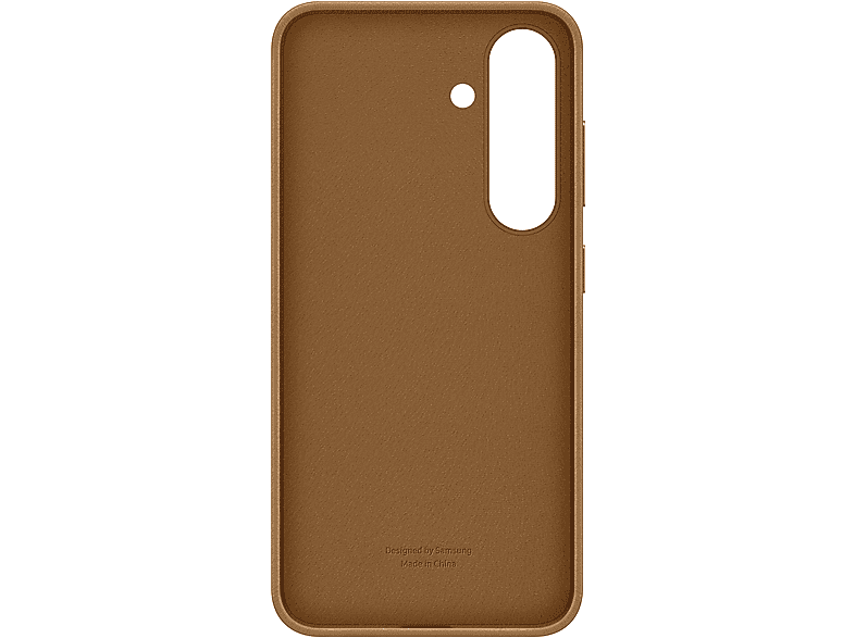 Samsung Kindsuit Pu-Leder Back Cover Gold Samsung Galaxy S25