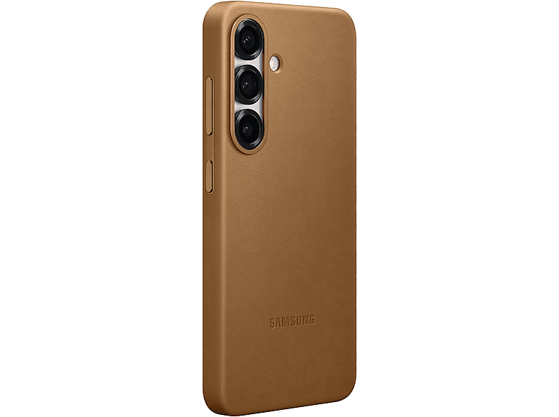 Samsung Kindsuit Pu-Leder Back Cover Gold Samsung Galaxy S25