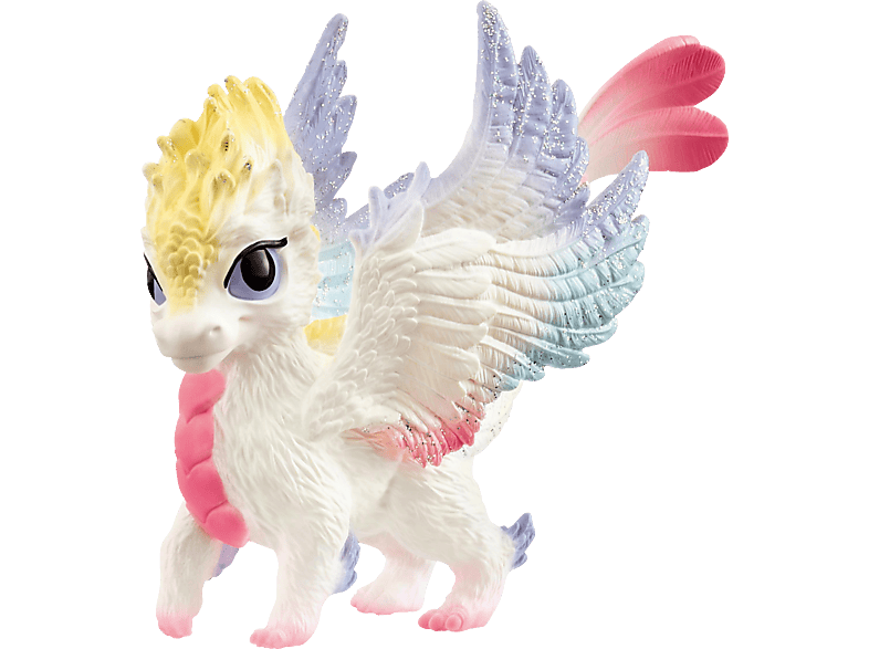 schleich 70825 Balaya Creatures: Regenbogen Babydrache; Spielfigur